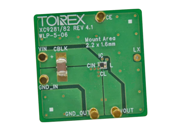 Torex Semiconductor XC9282B18E0R-G Présentation Du Produit De La Carte D'évaluation 1,8 V