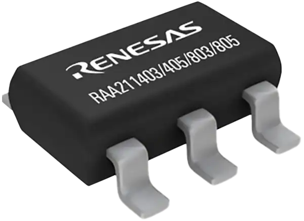 Renesas Electronics RAA21180x Régulateur abaisseur DC/DC
