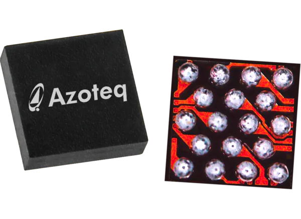 Circuit intégré de capteur Azoteq IQS7221E ProxFusion